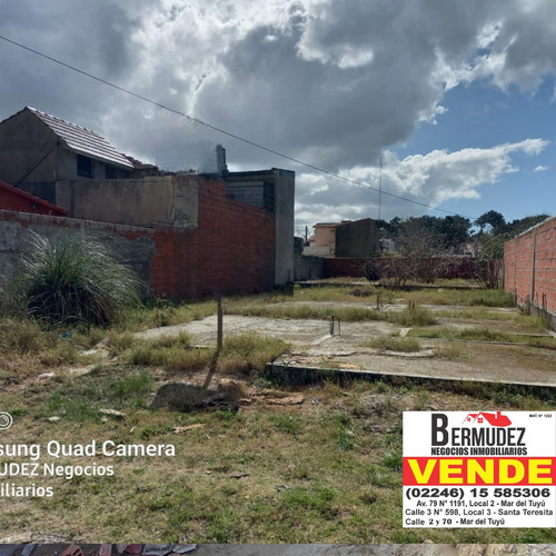 Venta Lote Con Planos Aprobados Para 4 Unidades Av. 29 Entre 6 Y 7 Santa Teresita