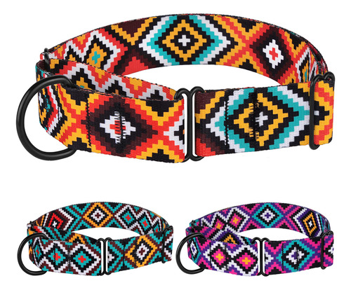 Collardirect Collar Martingale Azteca Para Perros, Collar De