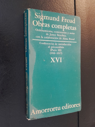 Obras Completas Freud N°16. Amorrortu