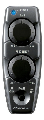 Subwoofer activo Pioneer TS-WX210a de 150 W con control de ganancia, color negro