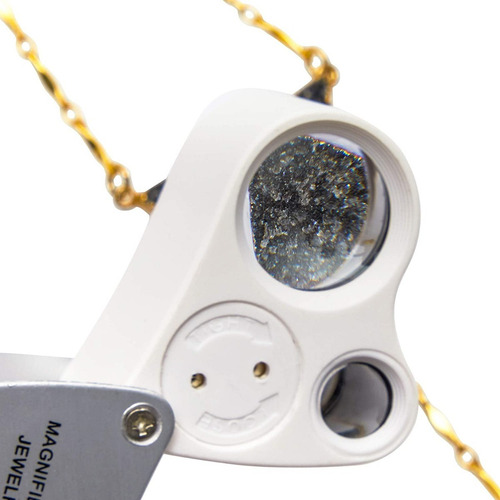 Lupa Doble Lente Entomologica 30x Y 60x 22mm - 12mm