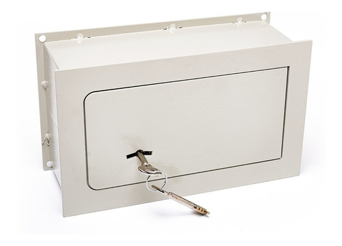Caja Fuerte 15x25x9 De Embutir Pared Fina Amurar E1 S/b