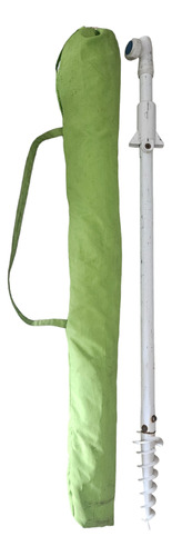 Sombrilla Grande 2m Plegable Verde + Funda (para Reparar)