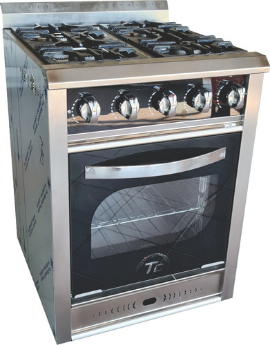 Imagen 1 de 7 de Cocina Industrial 4 Hornallas Tecno Calor Horno Visor