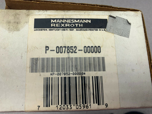 New In Box Rexroth Mounting Bracket P-007852-00000 Zzb