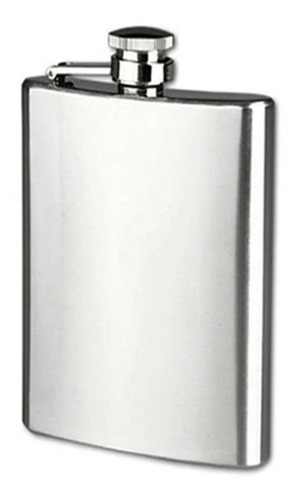 Cantil Porta Bebida De Bolso 240ml Inox - Whisky Vodka Rum