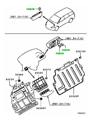 Imagen 7 de 8 de Relay Blower Mitusbishi Lancer Touring Outlander Evolution