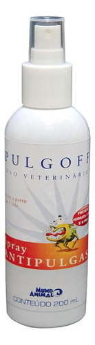 Spray Pulgoff Antipulgas E Carrapatos Para Cães 200ml
