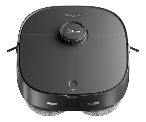 Aspiradora Robot Midea V12 Con Estación De Autovaciado Negro