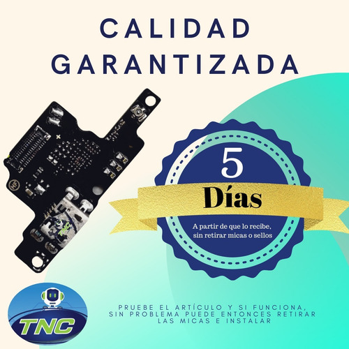 Flex Tablilla Centro De Carg Zte V9 Vita