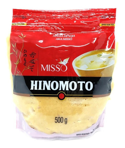Pasta Miso Hinomoto Pasta Shiro / Aka 500 Gr Sin Tacc
