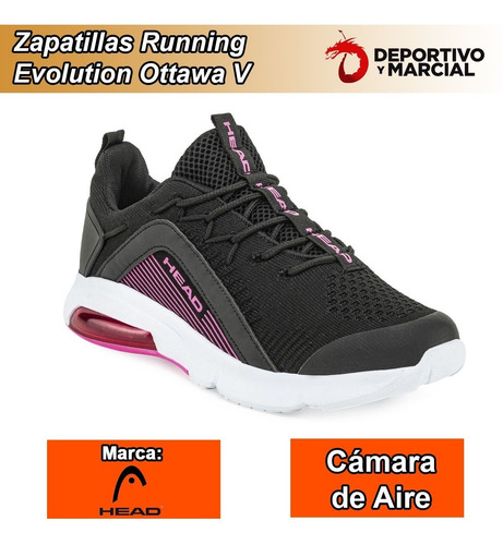 Imagen 4 de 9 de Zapatillas Evolution Head Calzado Deportivo Camara Air Cuota