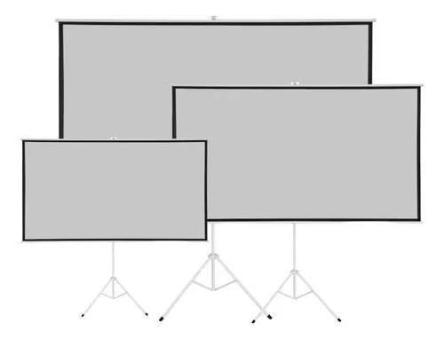 Pantalla para proyector 100 pulgadas con tripode