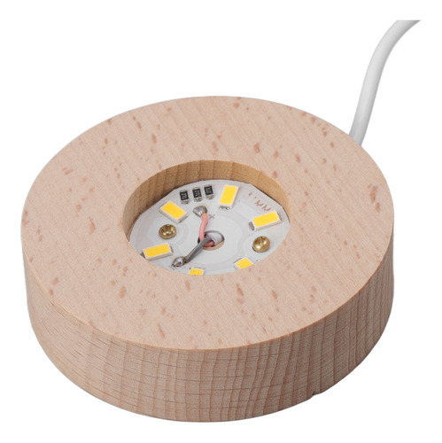 Lámpara De 3d De Bola De Cristal Noche Led Led