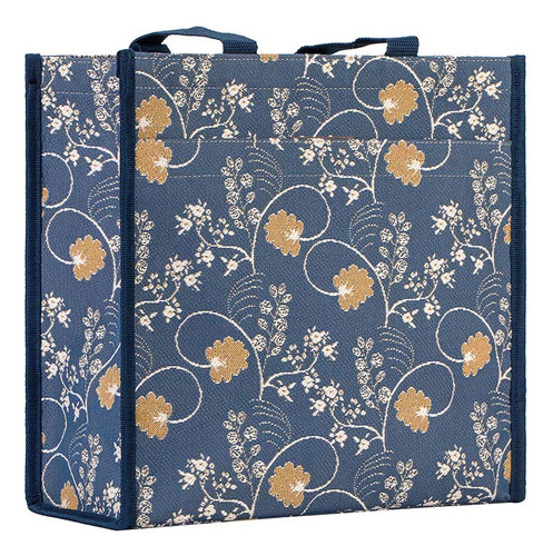 Signare Bolsa Hombro Para Mujer Diseño Jane Austen Azul