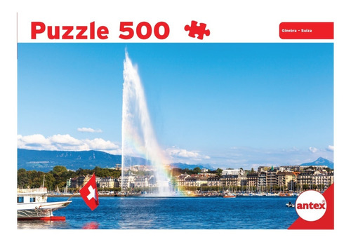 Antex Puzzle Rompecabezas 500 Piezas Ginebra - Suiza