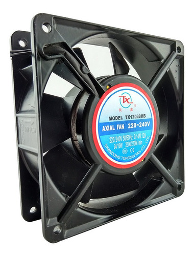 Turbina Cooler Fan Extractor 220v Ruleman 4 Pulgadas 120x38