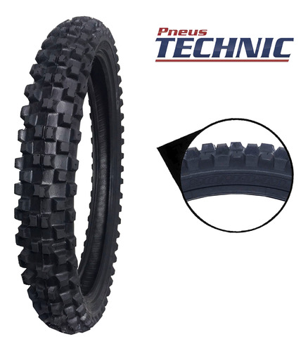 Pneu 90/90-19 Tmx Trilha Technic C/c Nxr 160 Bros