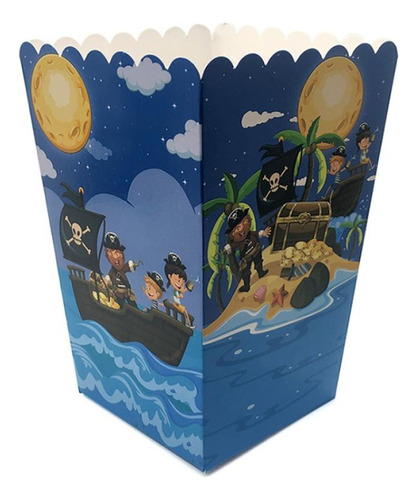 Caja  Pop, Golosinas O Sorpresitas Piratas  X 10 U