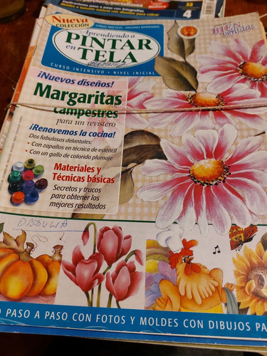 Lotes De Revistas De Pintura En Tela (precio Por Lote) (Usado)