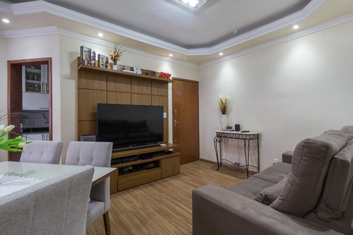 Imagem 3 de 18 de Apartamento 03 Quartos 01 Vaga Coberta - Bairro Camargos -bh - 24665