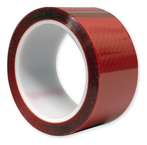 Cinta De Carbon 5d 5 Cm X 5 M Rojo