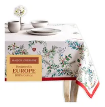 Comprar Manteles De Mesa De Algodón 100% Decorativos, Lavables, 152x