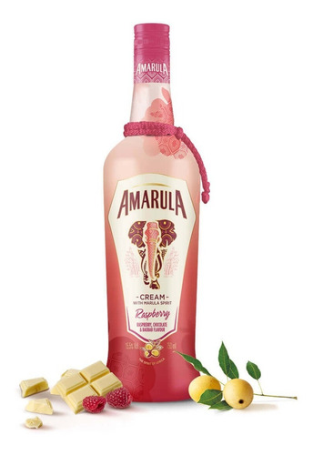 2 Amarula Raspberry Chocolate E Baobab Flavour 750ml Rosa