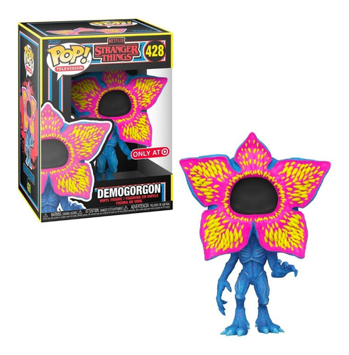 Demogorgon Black Light Funko Pop 428 / Stranger Things Targe