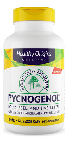 Healthy Origins Pycnogenol (nature's Super Antioxidante) 100