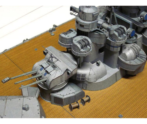 Exquisito 3d Ww2 Barco De La Armada Japonesa Ensamblar Kits