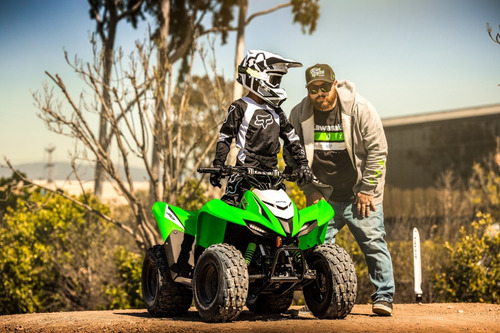 Imagen 7 de 21 de Atv Kawasaki Kfx 90 Cc
