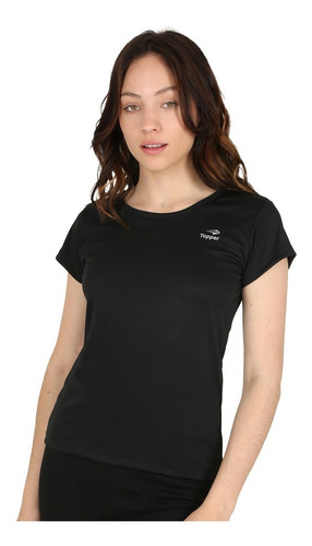 Remera Deportiva Topper Training Basic Mujer Drycool 