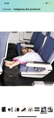 Almohada Inflable Para Reposapiés Para Viaje,almohada De Vi