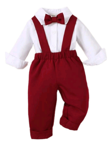 Traje De Vestir Para Bebé # Antony Talle 3-6 Meses