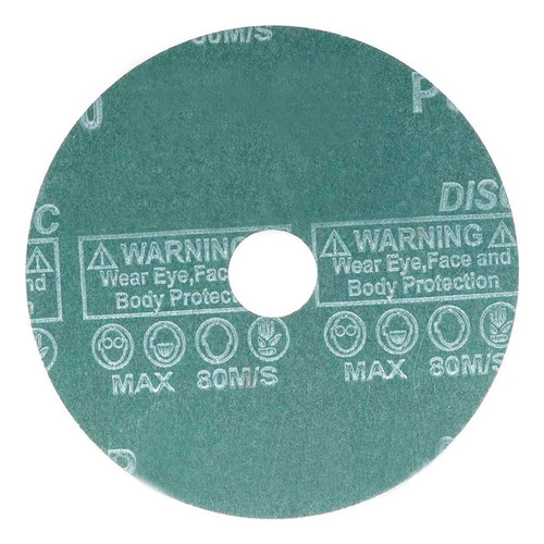 Kit 10 Disco Lixa Esmerilhadeira Lixadeira Grão 24 180mm