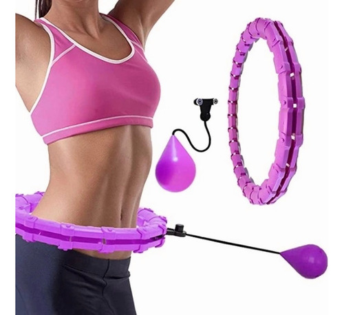 Hula Hoop Ajustable Inteligente Para Gimnasio De Pesas Sun