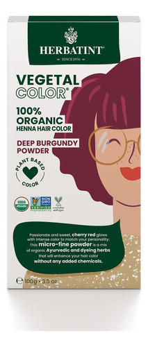 Herbatint Henna Color - Tinte Orgnico Para El Cabello, Frmul