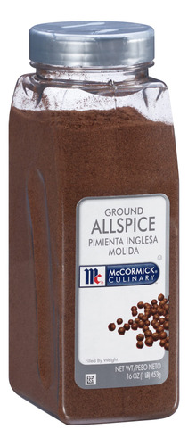 Mccormick Culinary Pimienta De Jamaica Molida, 16 Onzas, Un