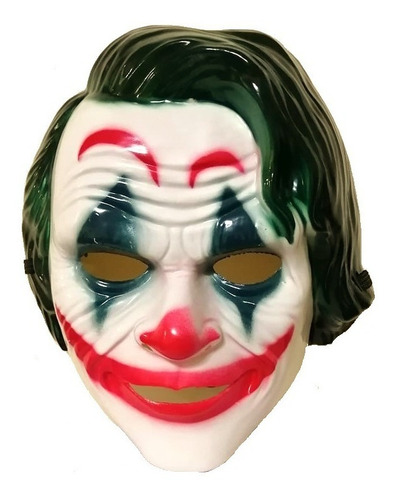 Máscara Del Guason Jocker Para Halloween Plastico Duro