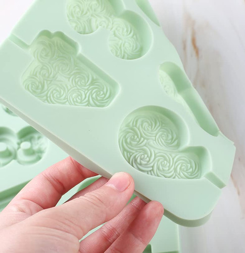 Molde De Silicona Con Números De 0 A 9 Para Fondant