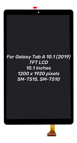 Display Tela Lcd Para Galaxy Tab A 10.1 2019 Sm-t510 T515