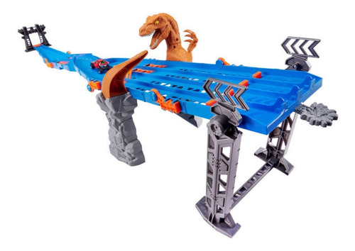 Pista De Autos Zuru Metal Machines Dinosaurio Lane Madness