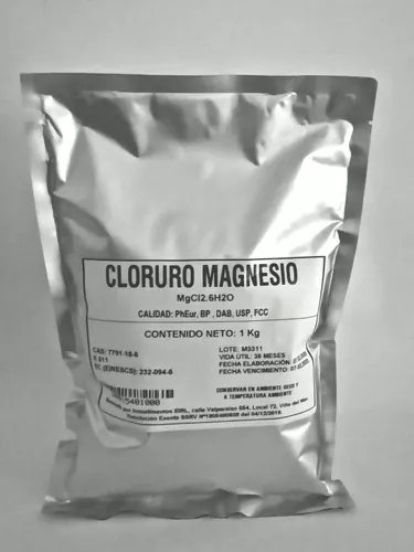 Cloruro De Magnesio En Polvo