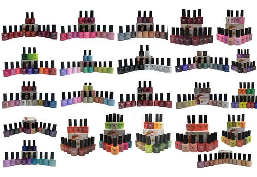 Imagen 6 de 6 de Gel Miss Cherry Gama 12 Colores Uv/led Elegir Variante