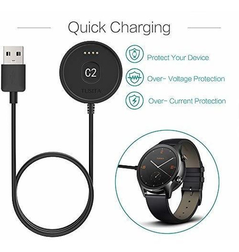 Imagen 3 de 7 de Smartwatch - Smartwatch - Tusita Charger Dock Compatible Wit