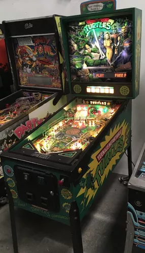 Máquina Pinball Fliperama Tartaruga Ninja ( Data East) - Escorrega o Preço