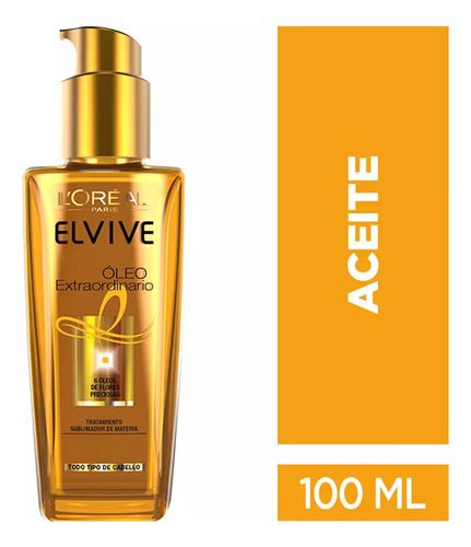 Oleo Universal Elvive L´oreal Paris Nutrición 100 Ml