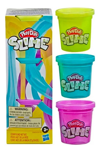 Pack Play Doh Slime 6 Latas Diferentes Colores