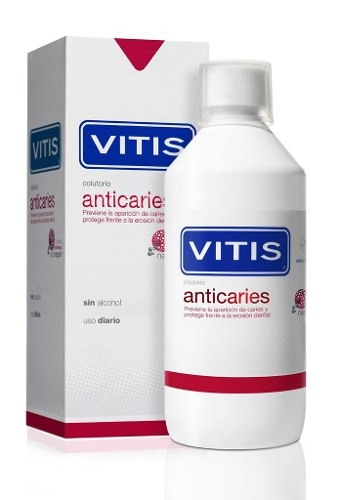 Enjuague Bucal Anticaries Vitis 500 Ml